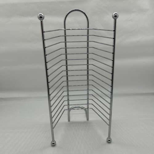 Chrome storage tower metal - storage,