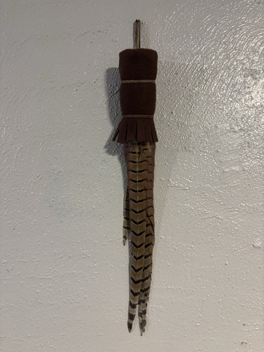 Pheasant tail feather wall - tail,