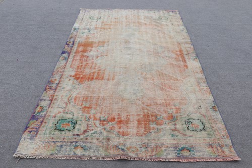 Vintage turkish rug 4x8 4 - turkish, 5,4x8,4