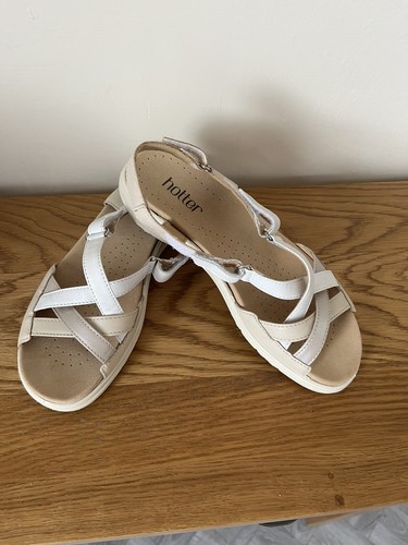 Hotter lucy leather sandals - hotter,