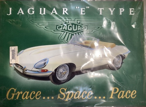 Jaguar type sign - e-type, new