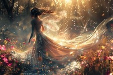 FAIRY CANVAS PICTURE PRINT