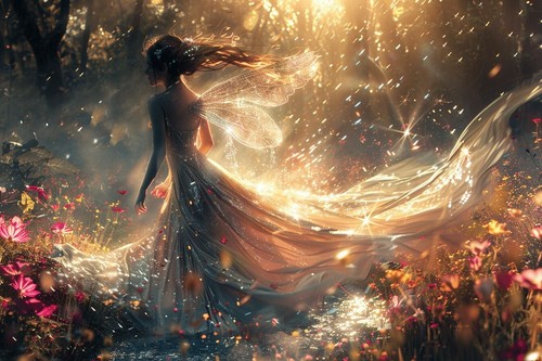 Fairy canvas picture - canvas, print