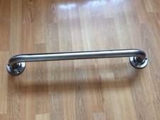 NYMAS 600MM MOBILITY GRAB HANDLE SAFETY RAIL - BRUSHED STAINLESS STEEL - SEE AD