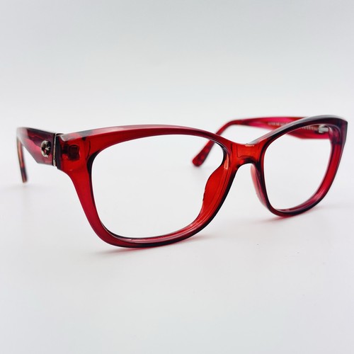 Guess eyeglasses red - red, square