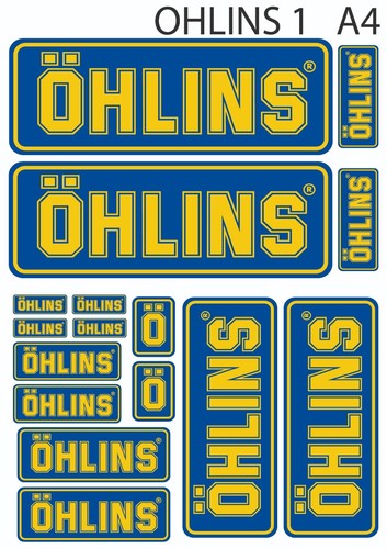 Ohlins style logos sponsors - style,