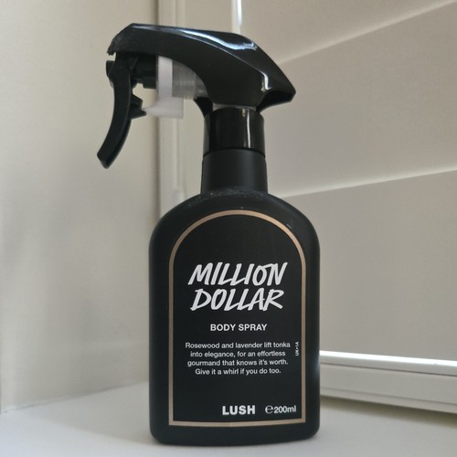 Lush million dollar body - body, spray
