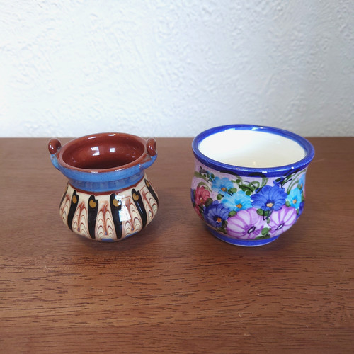 Handmade ceramic pot - ceramic, greek