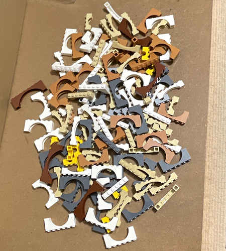 Lego assorted bridge pieces - bridge,