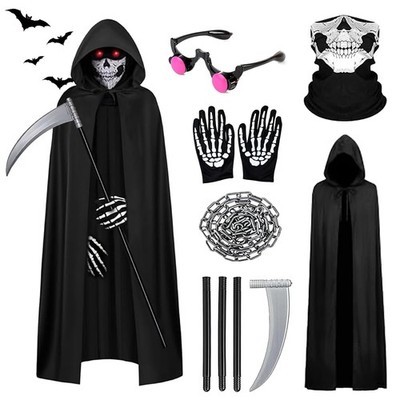 6pcs halloween grim reaper - 6pcs,