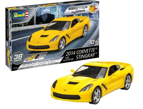 Revell 07449 2014 corvette - revell,
