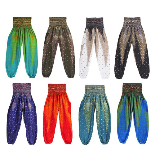 Women harem pants bohemian - harem,