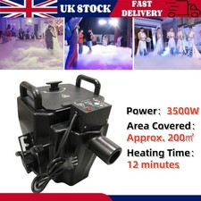 Dry Ice Fog Machine 3500W Low