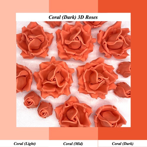 Coral orange sugar - coral, roses