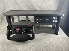 Flight Simulator Desktop Cockpit for Honeycomb Yoke and Saitek Panels LED Lights