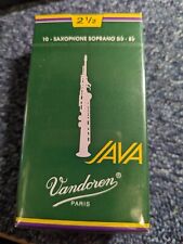 Vandoren Java Soprano Saxophone Sax Reeds Box of 10