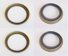 4x Front Wheel Bearing Seals For Toyota Hilux Surf 3.0TD-KZN185 & 2.7P-RZN185