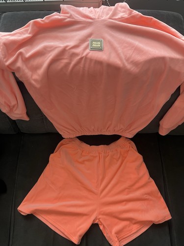 Velour neon orange set from - velour,