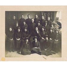Group of Salvation Army Soldiers - Photograph c1910 by Lasma of Woolwich