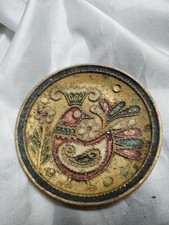 Brass Cloisonne Enamled Dish