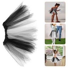 1Pc Girl Festival Pettiskirt Stage Performance Skirt Girl's Tulle Bubble Skirt