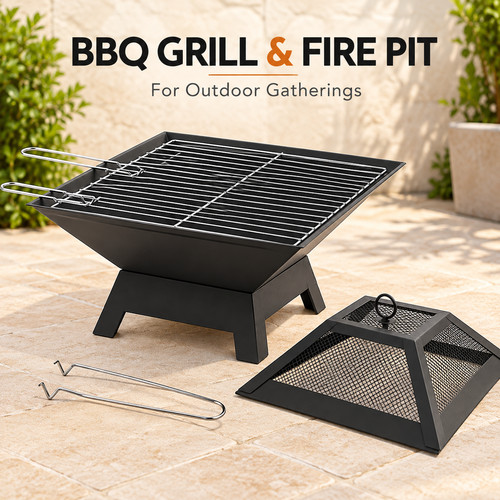 Bbq grill fire - |, pit