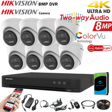 HIKVISION 8MP 4K DVR CCTV