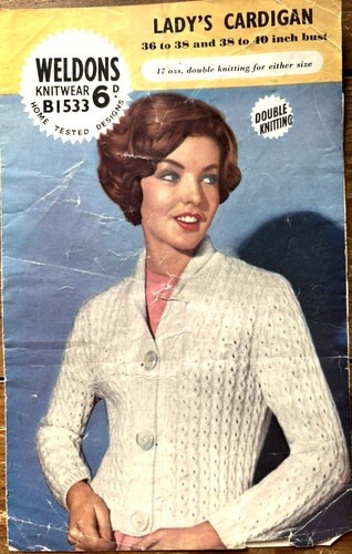 1950 ladies cardigan - 1950's,