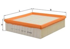 Air Filter MAHLE Fits AUDI VW