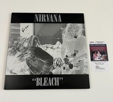 NIRVANA SIGNED BLEACH VINYL