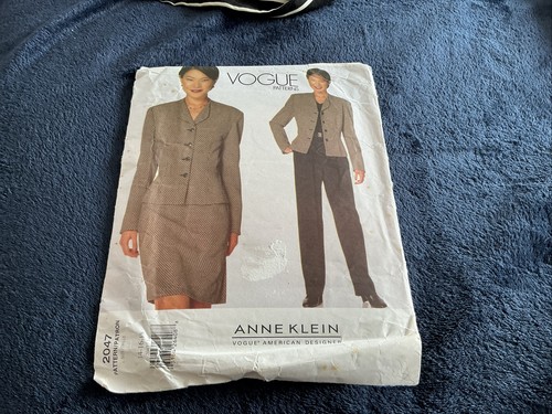 Vogue patterns 2047 - 2047, sewing