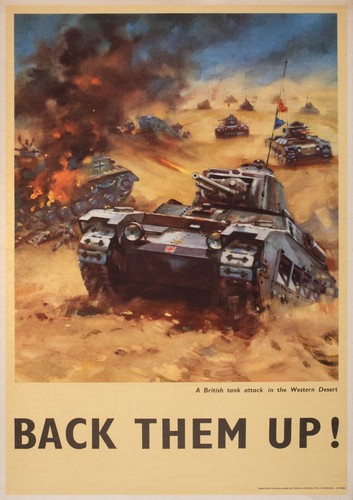 Back them tank - up, british