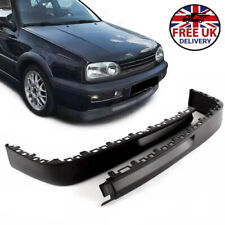 For VW Golf MK3 93-97 Black Front Bumper Chin Lip Spoiler Splitter Valance VR6