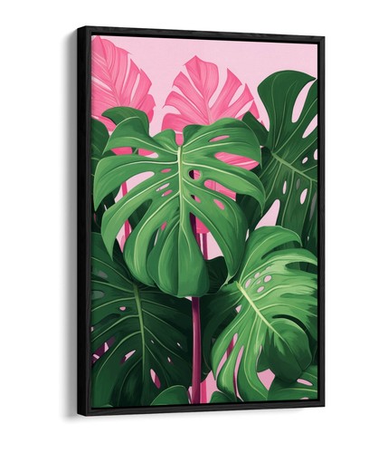Monstera leaf trendy artwork - trendy,