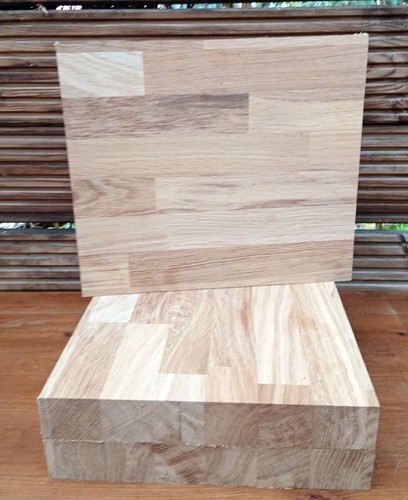 Solid rustic oak chopping - oak,