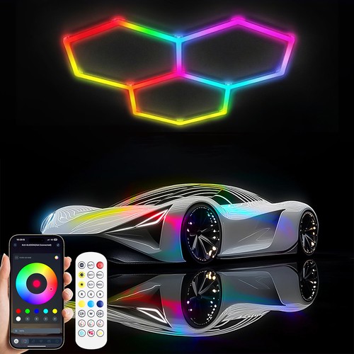 Hexagon led lighting - 3,