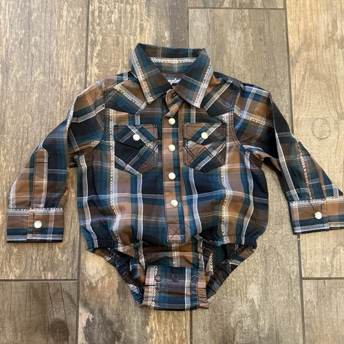 Wrangler pearl snap baby - pearl,