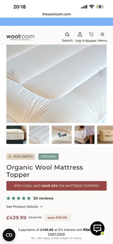 Woolroom organic wool mattress - wool,