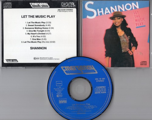 Shannon let the music play - cd,