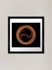 Fractal Glass Blowing Framed