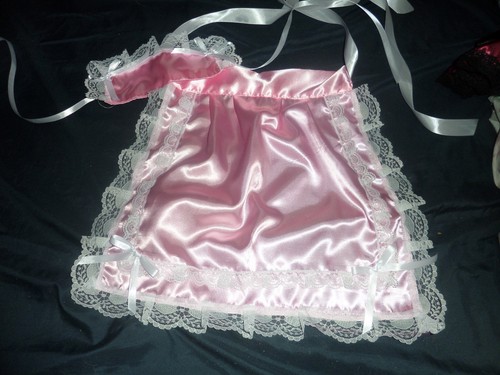 Pretty pink satin maid - ,