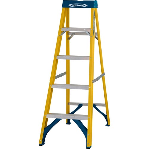 Werner tread fibreglass step - werner, 5
