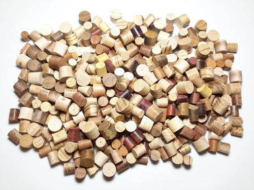 Tapered wood plugs multiple - plugs,