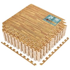 Sorbus 96 Sq. Ft. Wood Grain