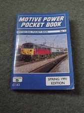 Platform 5 1991 ABC BR Diesel Loco Motive Power Pocket Book Class 37 47 86 90 50
