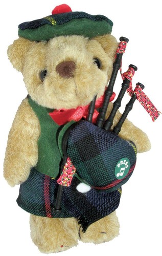 Macleod tartan musical - tartan, teddy