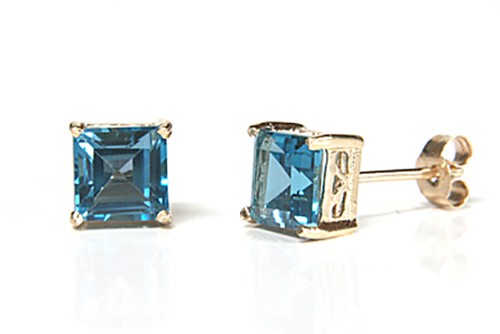 9ct gold london - gold, blue