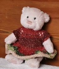 Hand knitted teddy bear