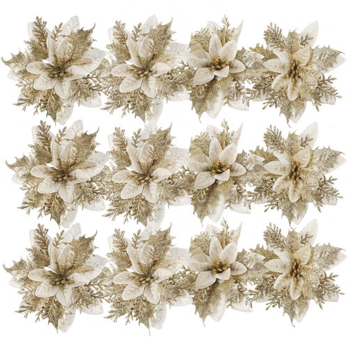 Pcs christmas poinsettia - pcs,