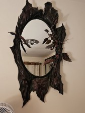 Unique Vintage Leather Framed